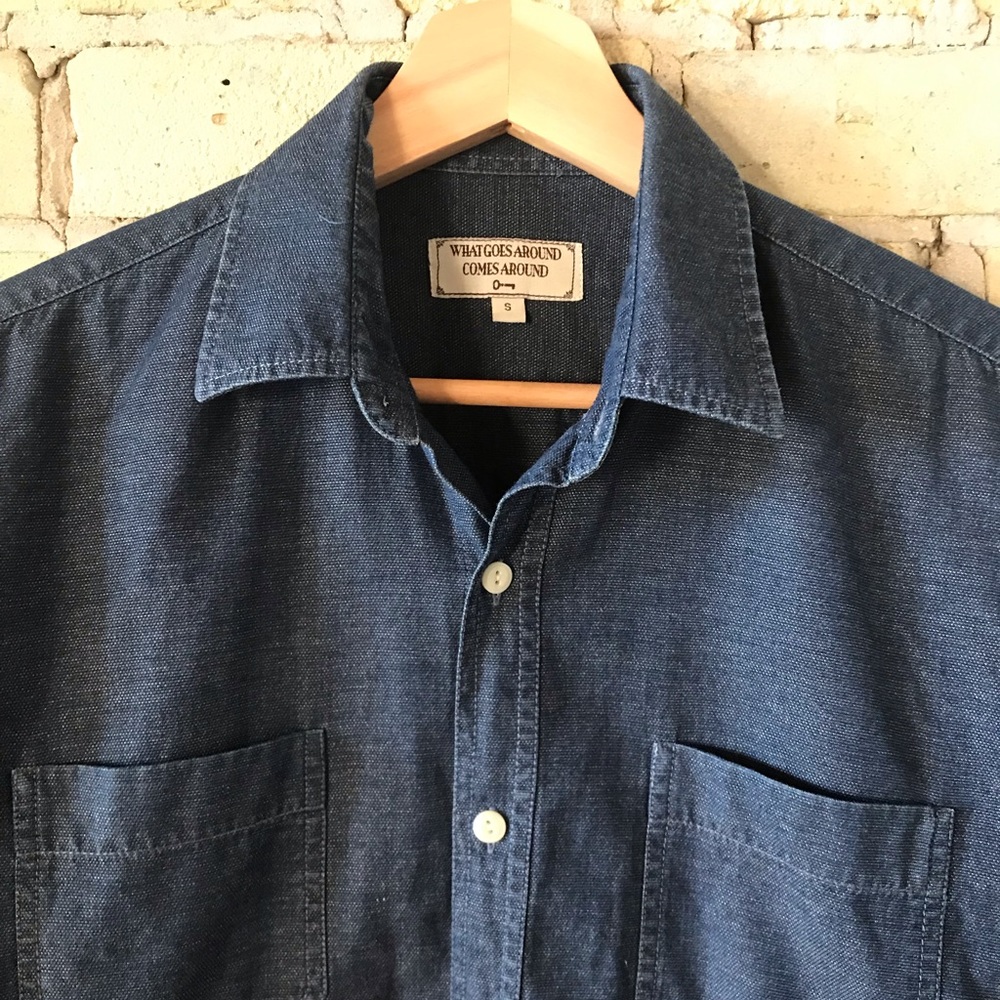 What Goes Around Comes Around Chambray Shirt - image 2